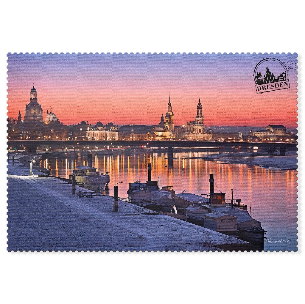 Dresden Postkarte hpd057 Hans Fineart