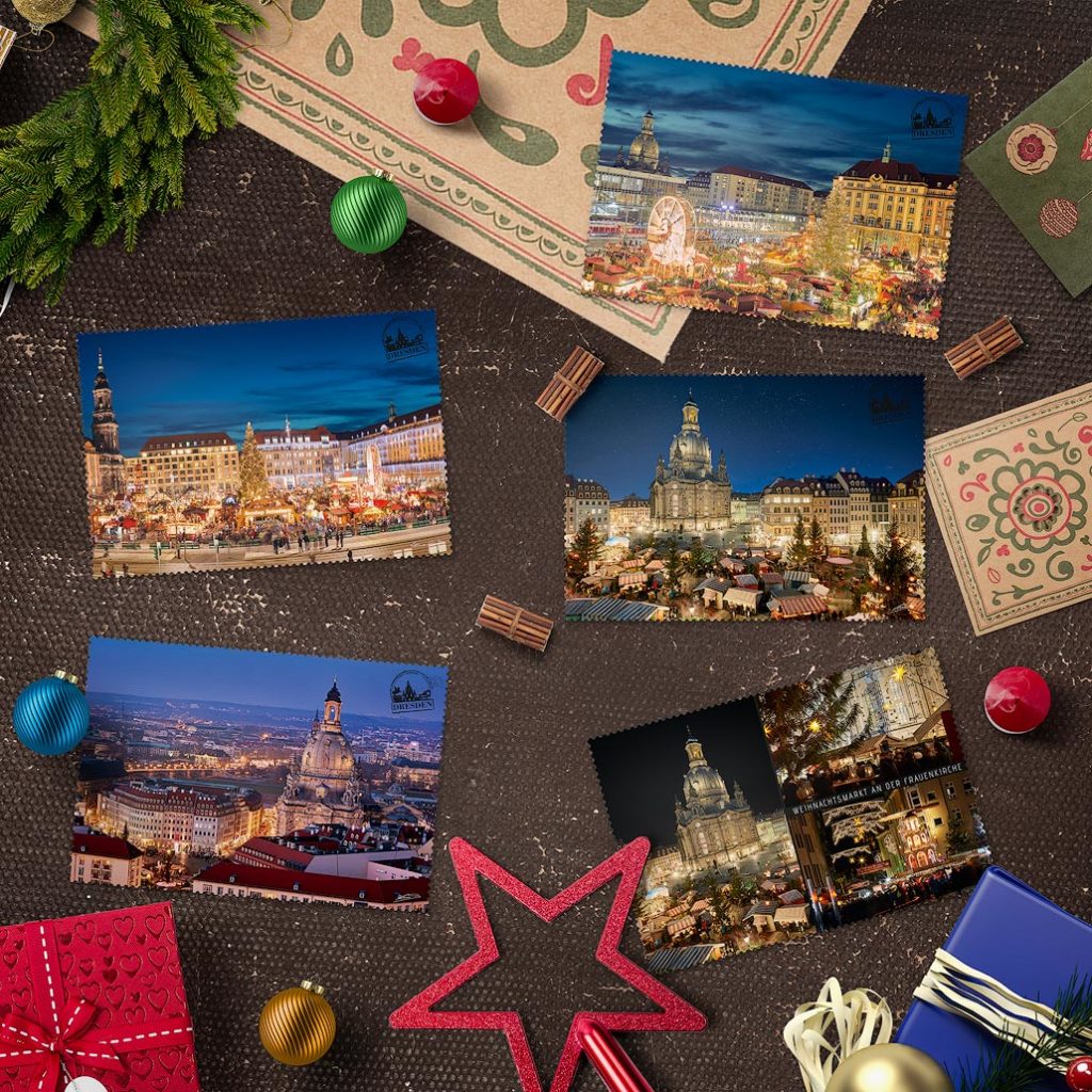 Postkarten Set Dresden Weihnachts Edition