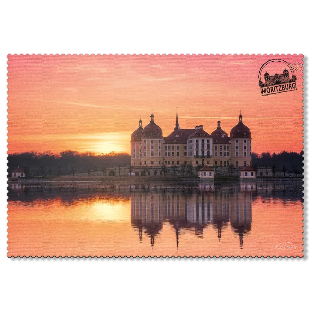 Moritzburg Postkarte sd002 Hans Fineart