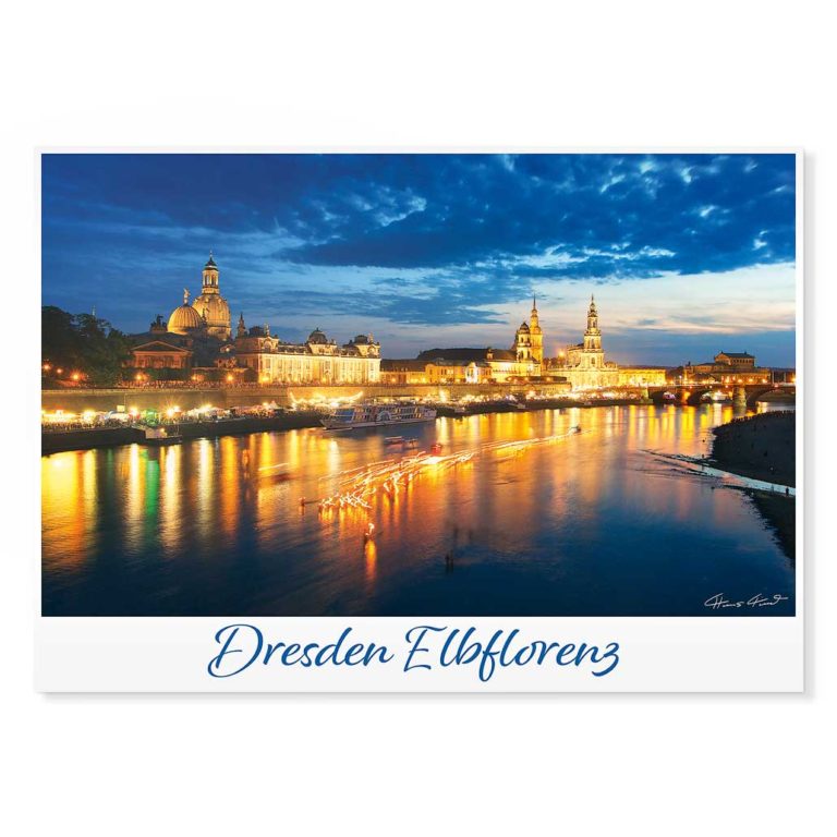 Dresden Postkarte lui001 Hans Fineart