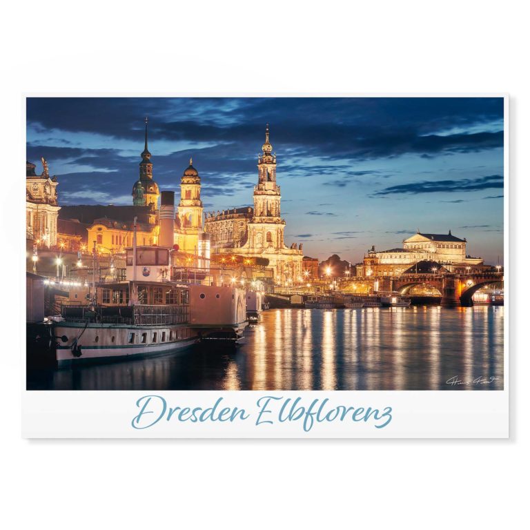 Dresden Postkarte lui002 Hans Fineart