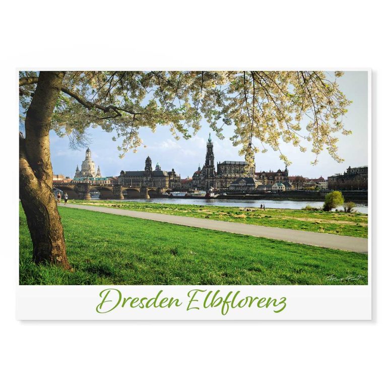 Dresden Postkarte lui010 Hans Fineart
