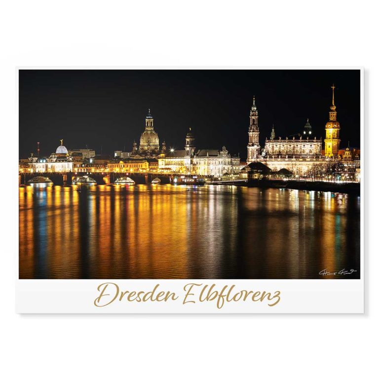 Dresden Postkarte lui011 Hans Fineart