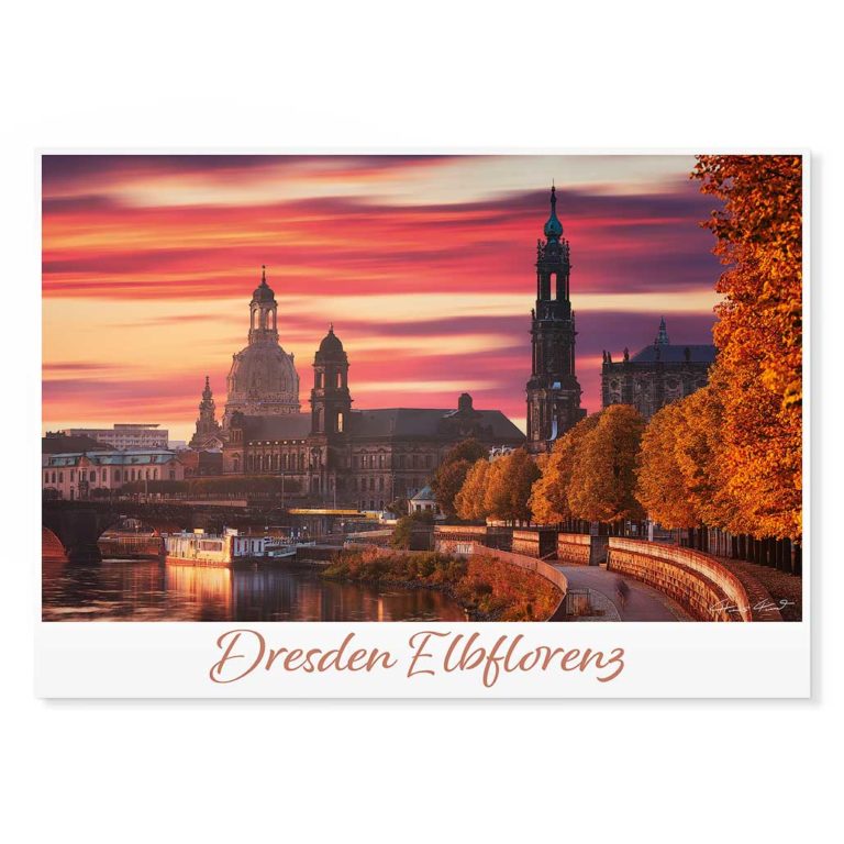Dresden Postkarte lui015 Hans Fineart