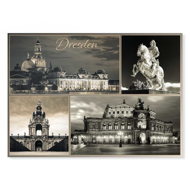 Dresden Postkarte lui017 Hans Fineart