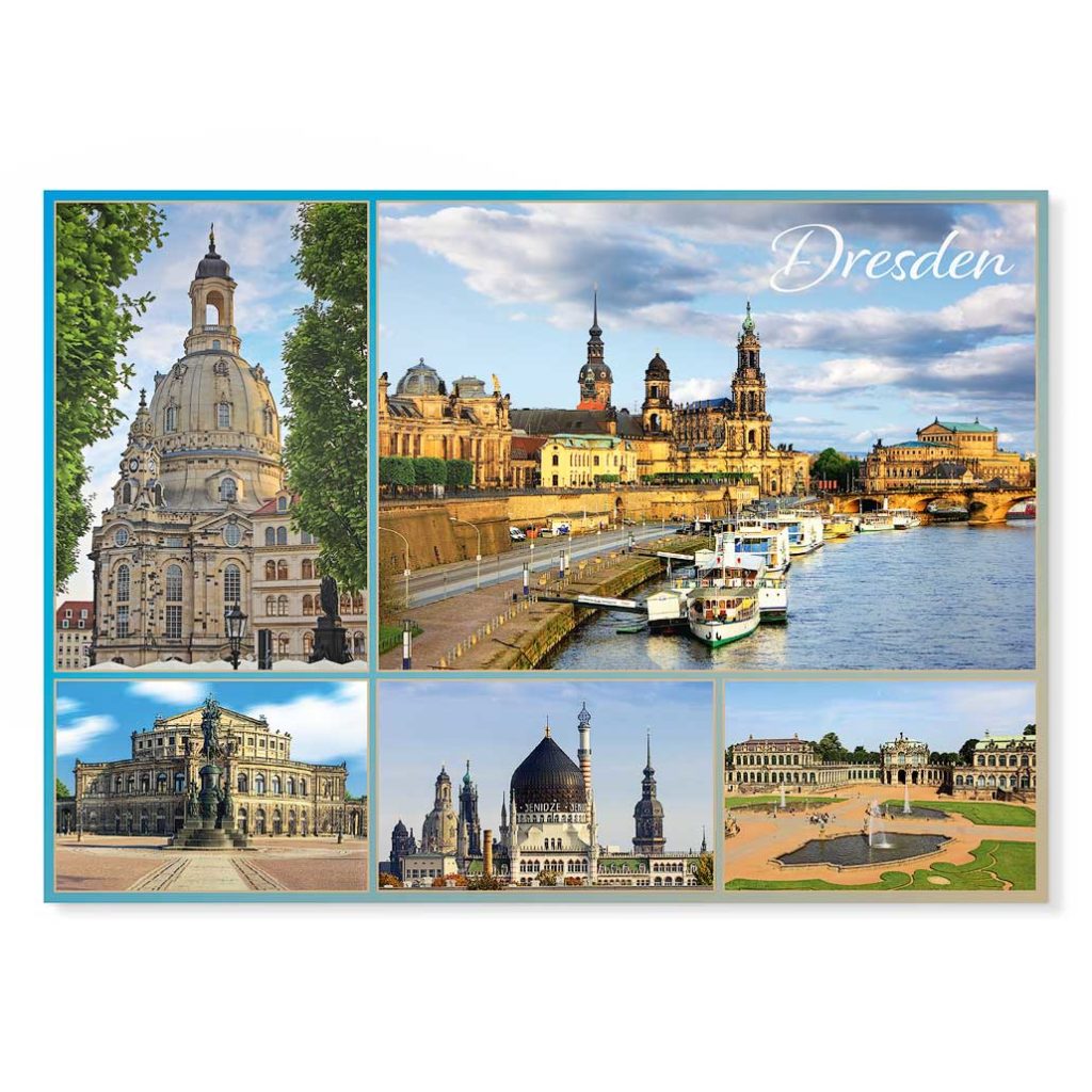 Dresden Postkarte lui019 Hans Fineart