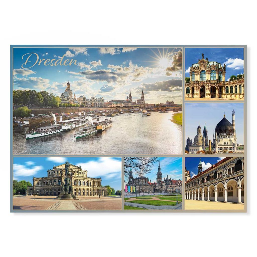Dresden Postkarte lui021 Hans Fineart