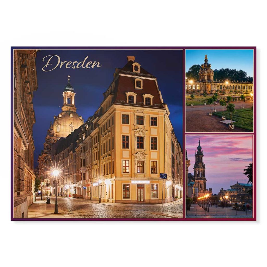 Dresden Postkarte lui022 Hans Fineart