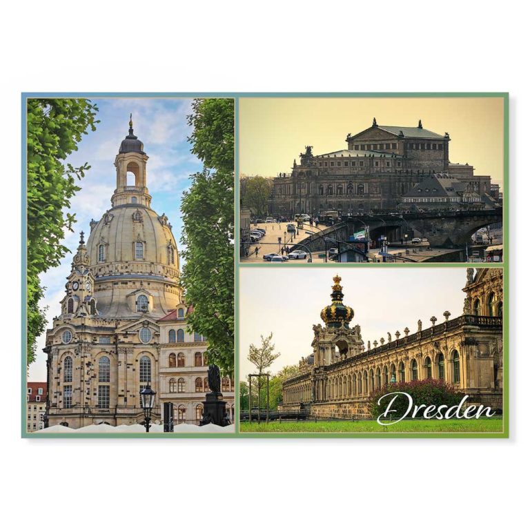 Dresden Postkarte lui023 Hans Fineart
