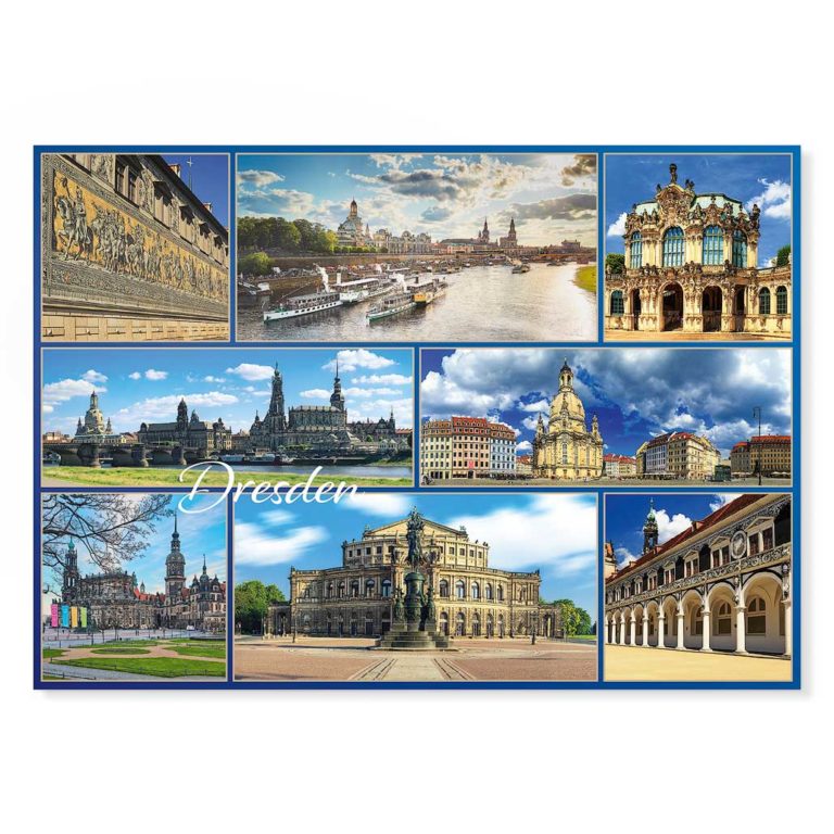Dresden Postkarte lui024 Hans Fineart