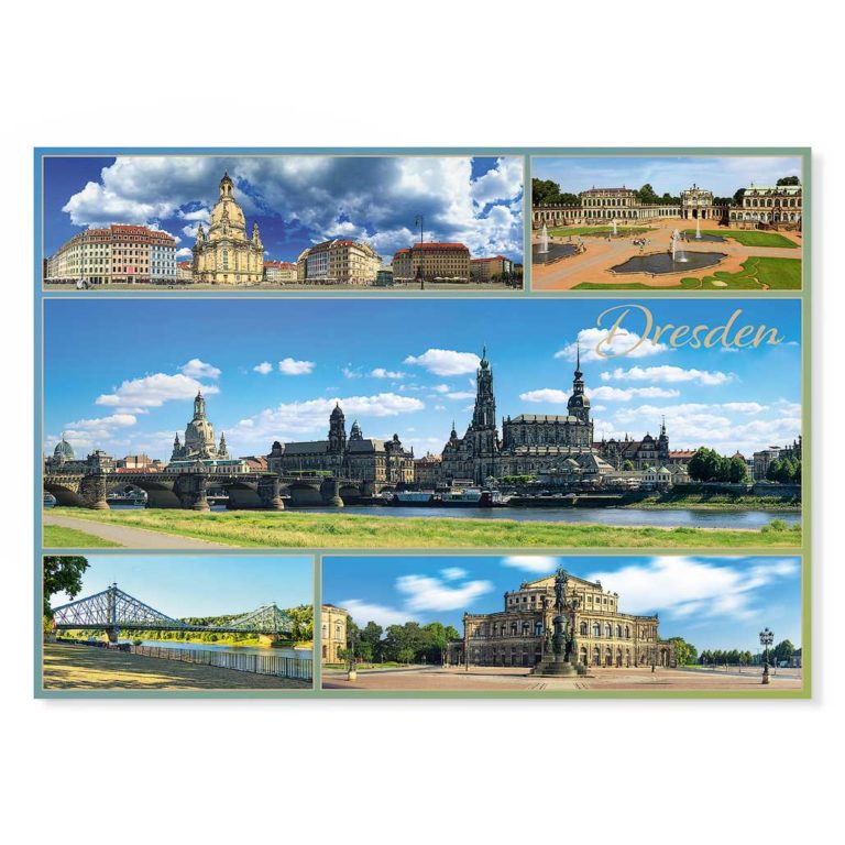 Dresden Postkarte lui026 Hans Fineart