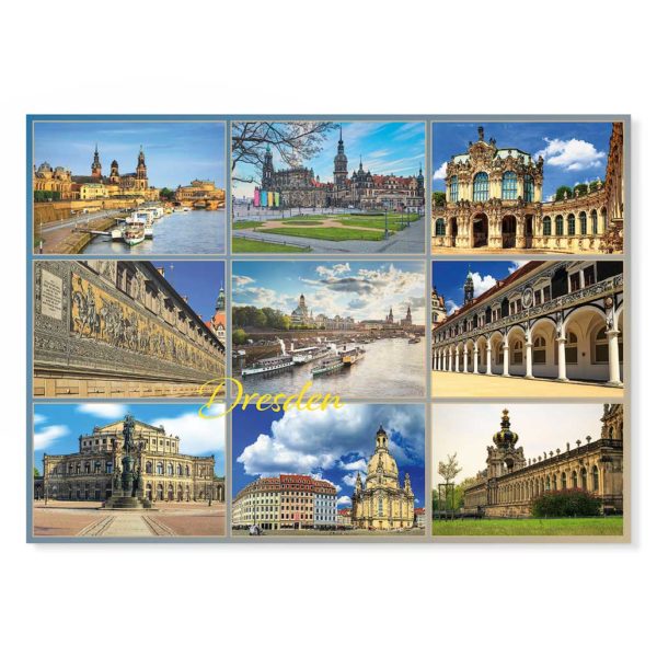 Dresden Postkarte lui029 Hans Fineart