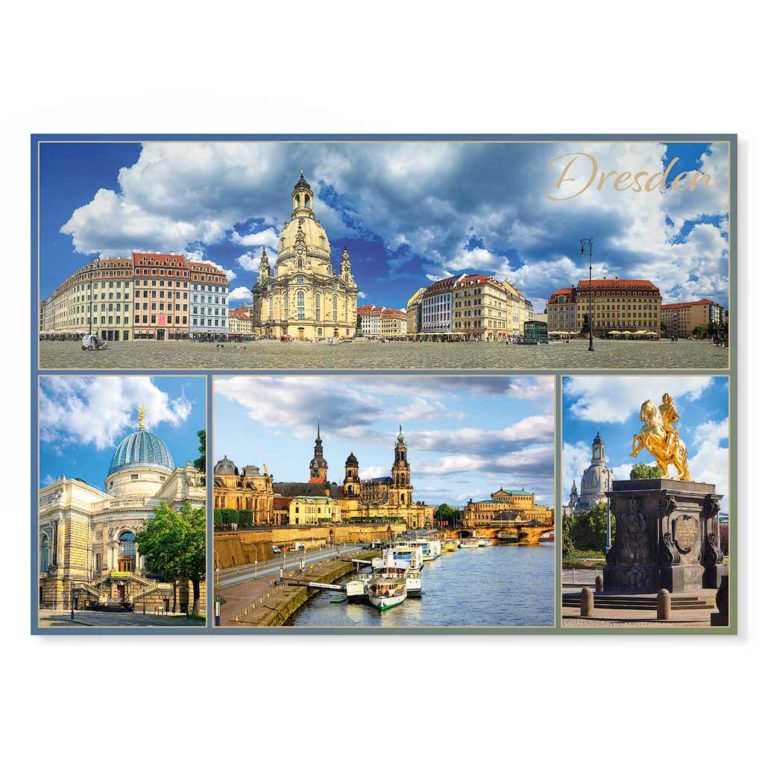 Dresden Postkarte lui038 Hans Fineart
