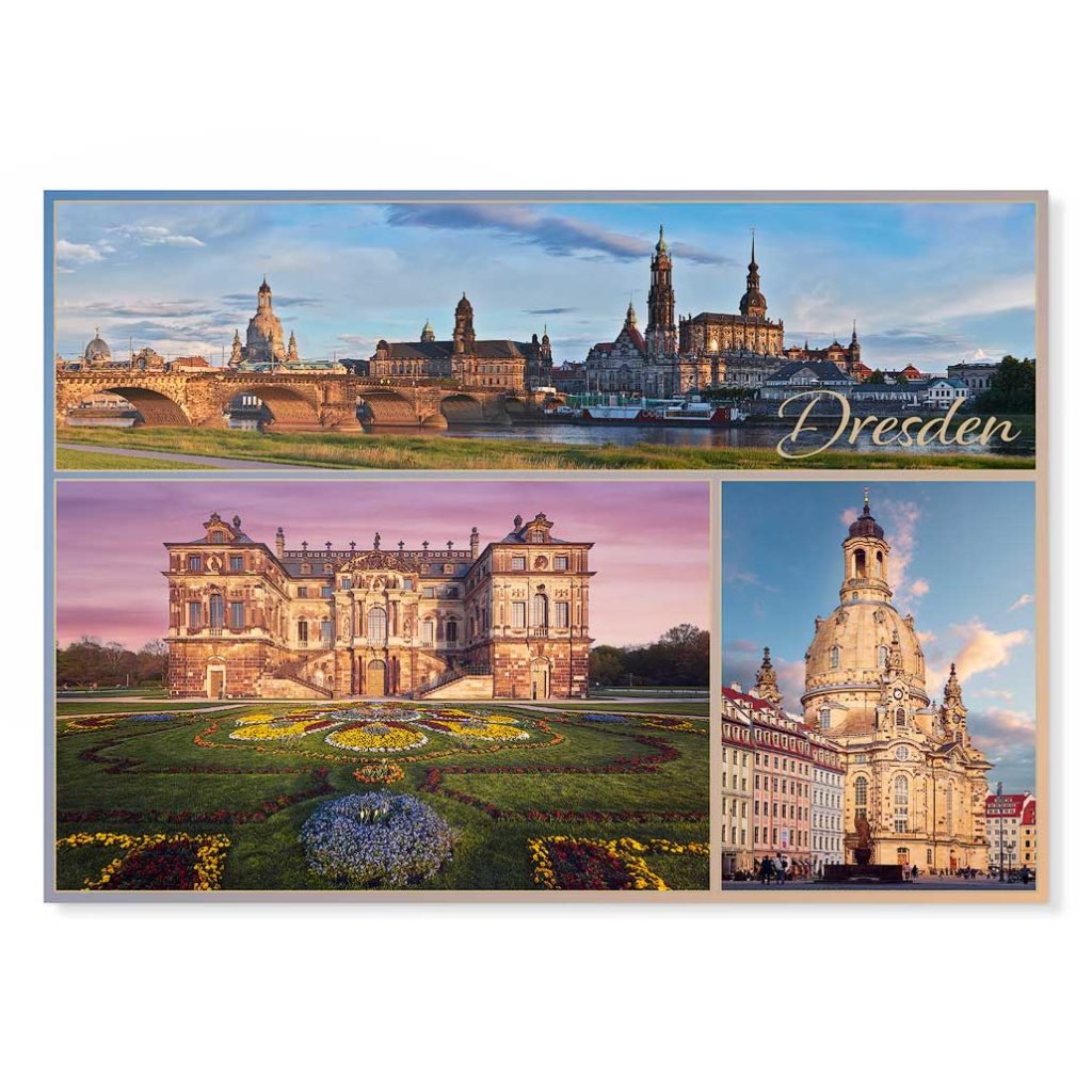 Dresden Postkarte lui040 Hans Fineart