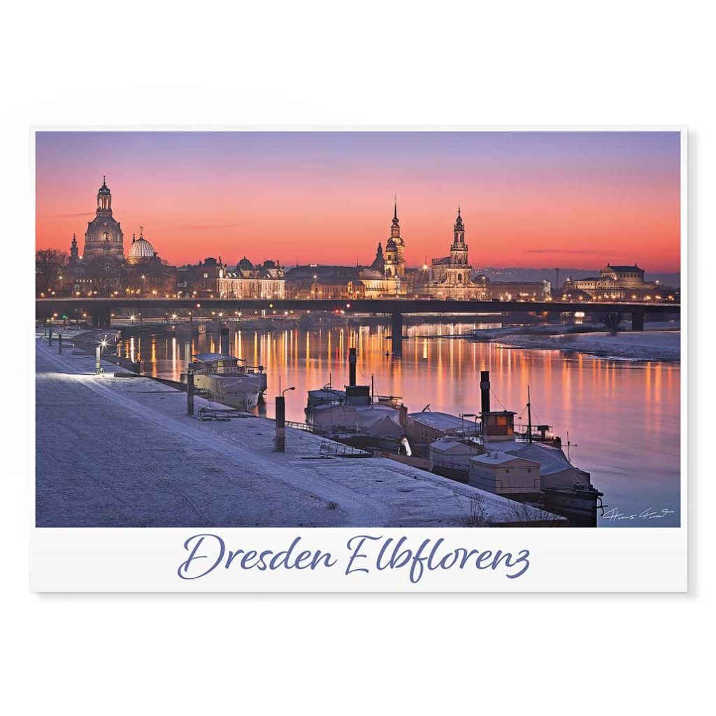 Dresden Postkarte lui048 Hans Fineart