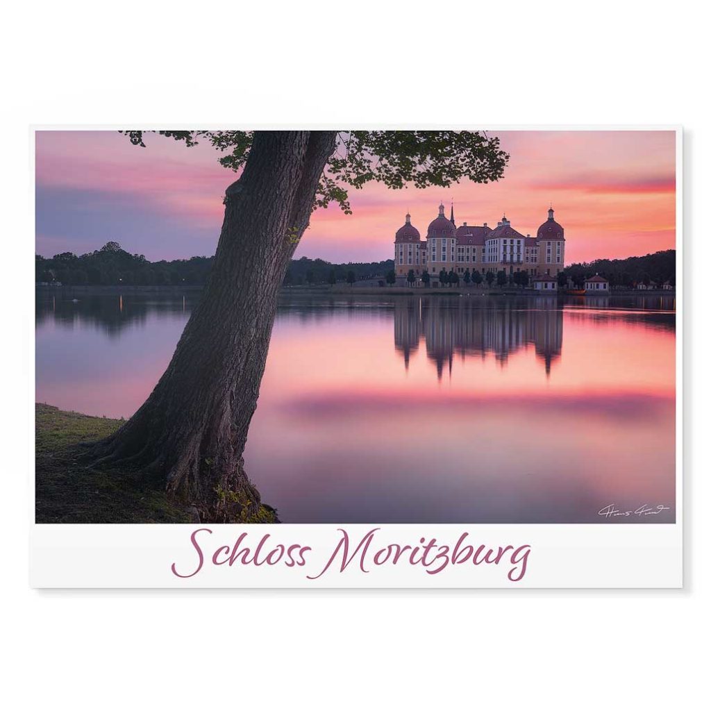Moritzburg Postkarte cd001 Hans Fineart