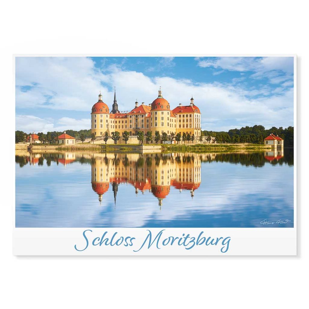 Moritzburg Postkarte cd002 Hans Fineart