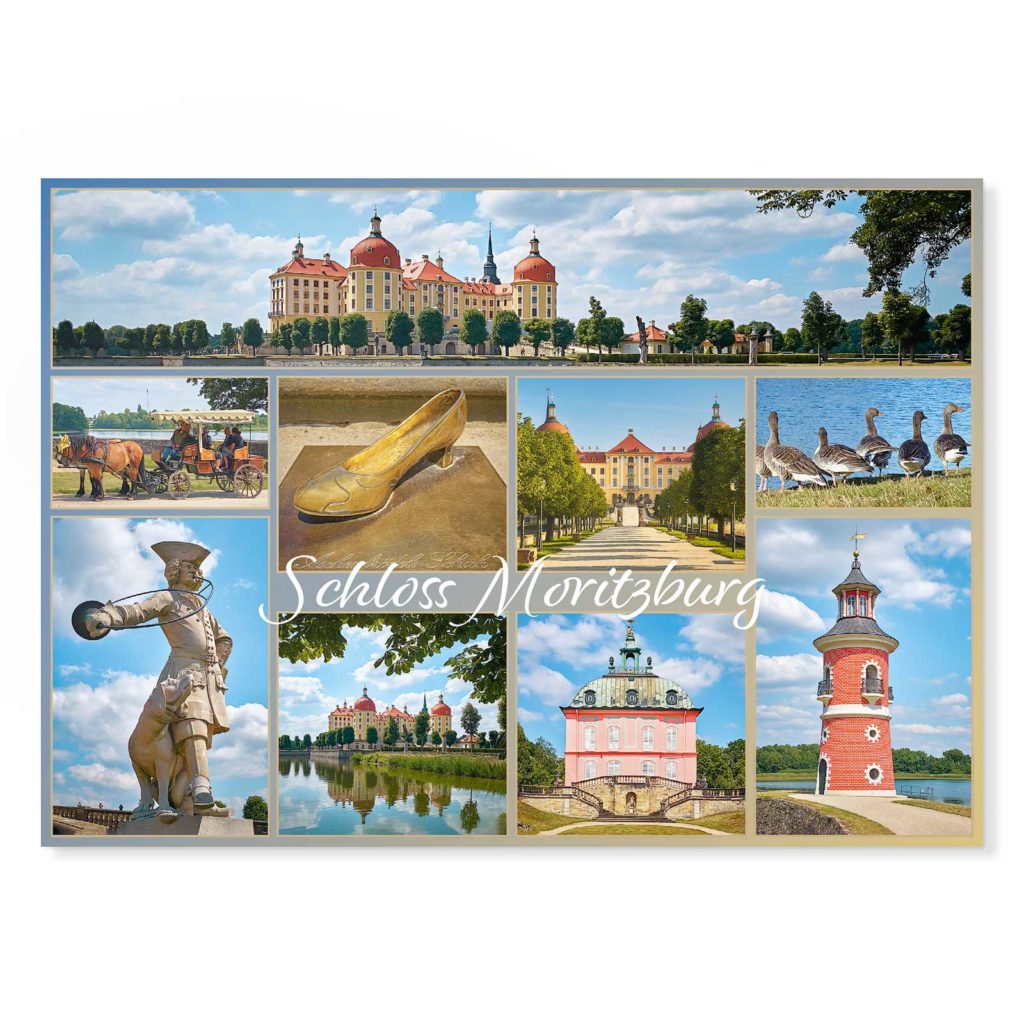 Moritzburg Postkarte Hans Fineart