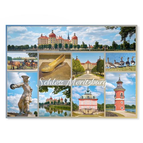 Moritzburg Postkarte Hans Fineart
