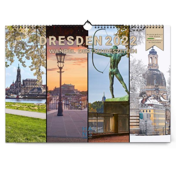 Dresden Kalender 2022 von Hans Fineart
