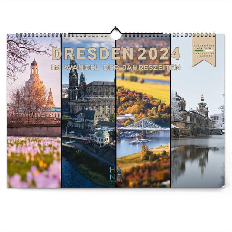 Dresden Kalender 2024 Hans Fineart