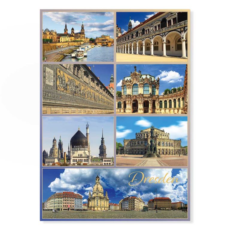 Dresden Postkarte lui053 Hans Fineart