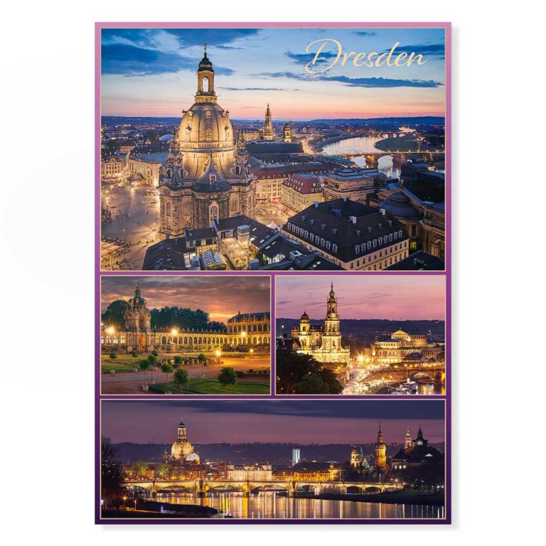Dresden Postkarte lui055 Hans Fineart