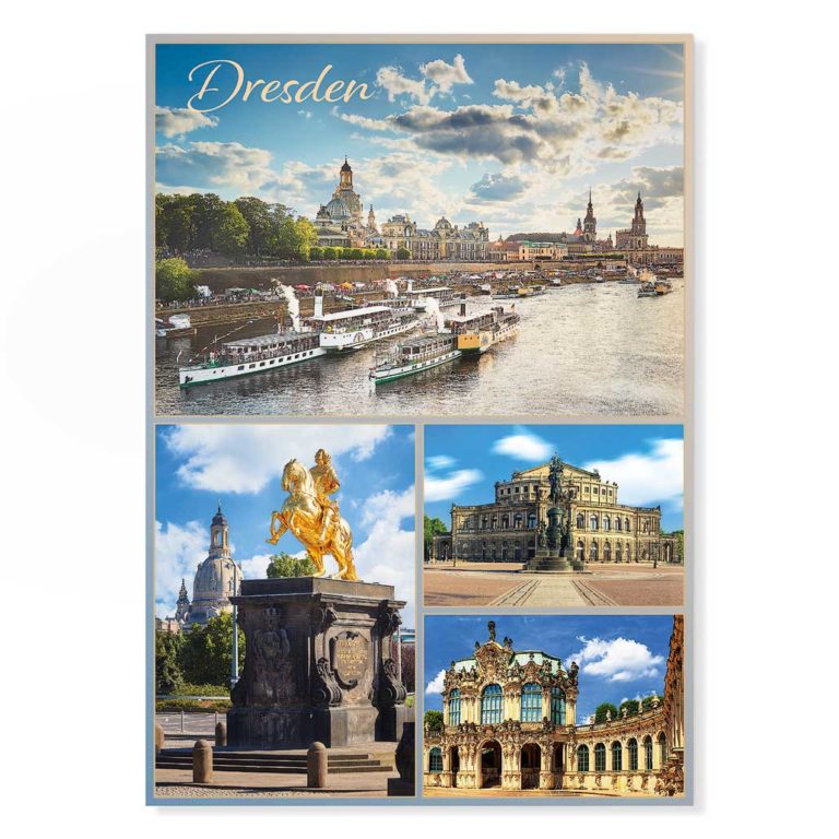 Dresden Postkarte lui057 Hans Fineart