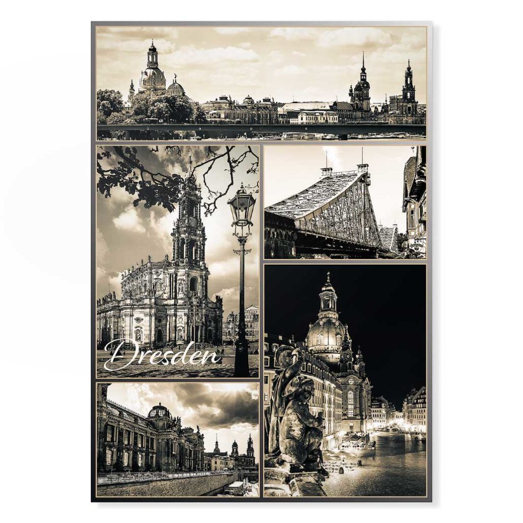 Dresden Postkarte lui059 Hans Fineart