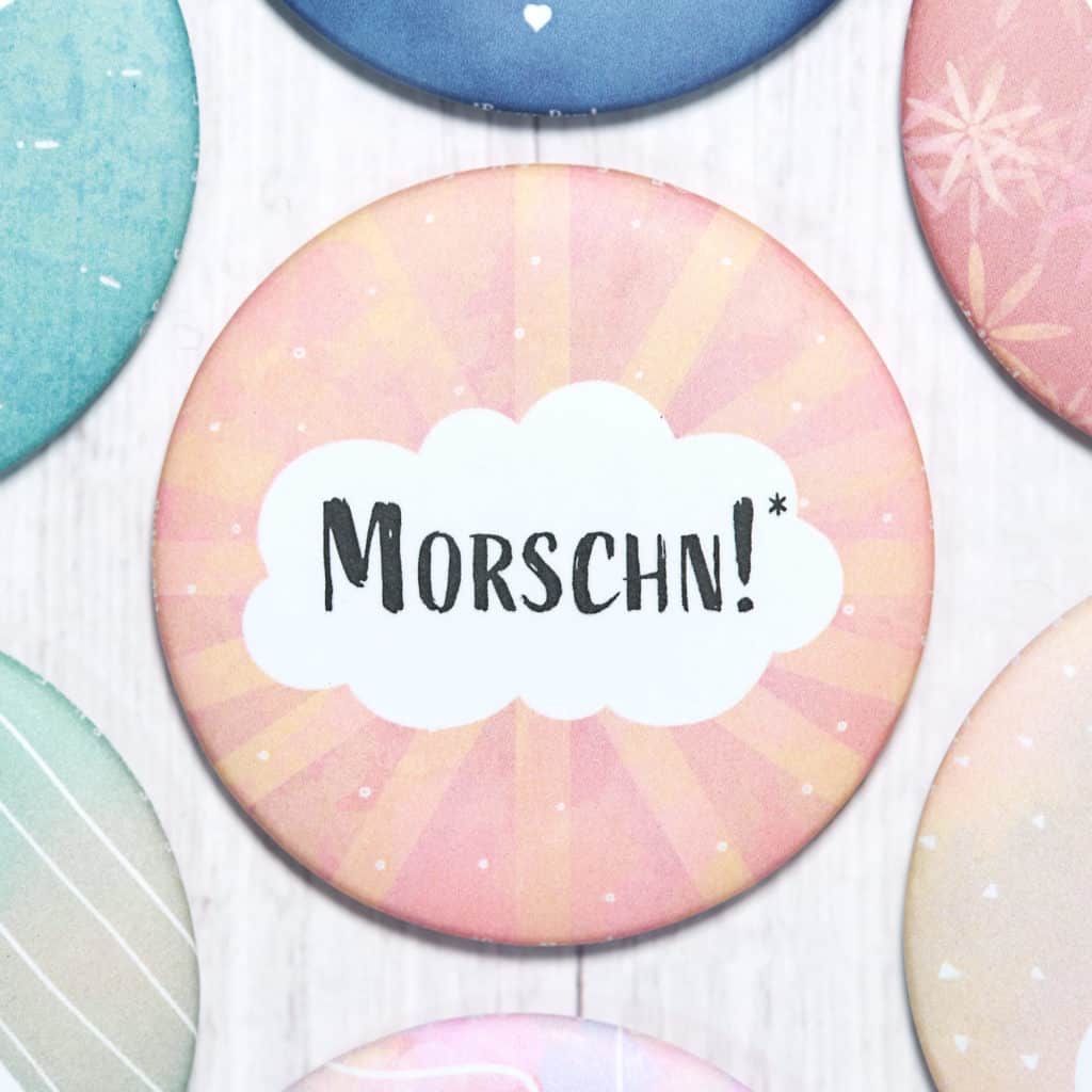 Sächsischer Magnet "Morschn!" Hans Fineart