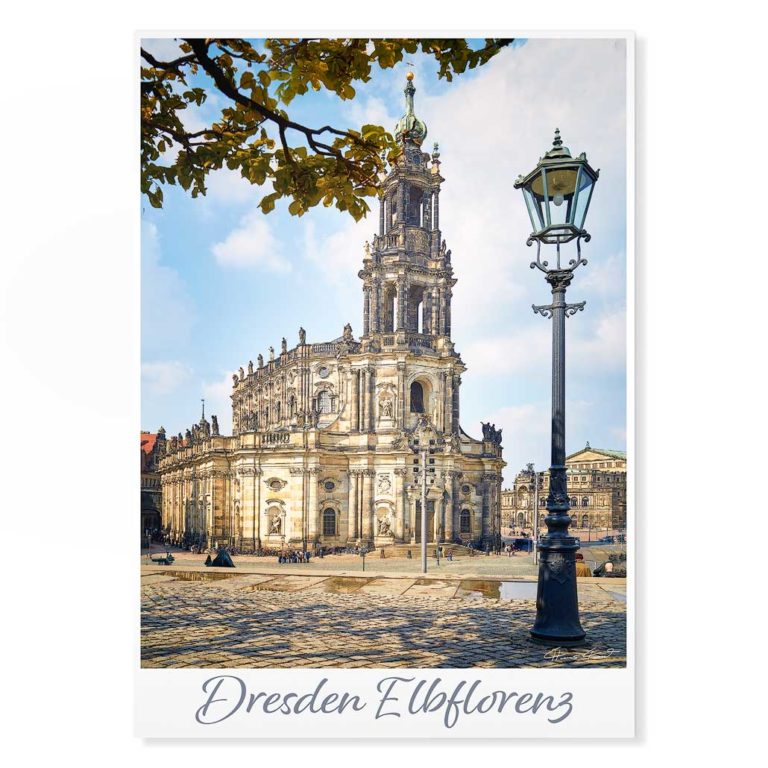Dresden Postkarte lui069 Hans Fineart