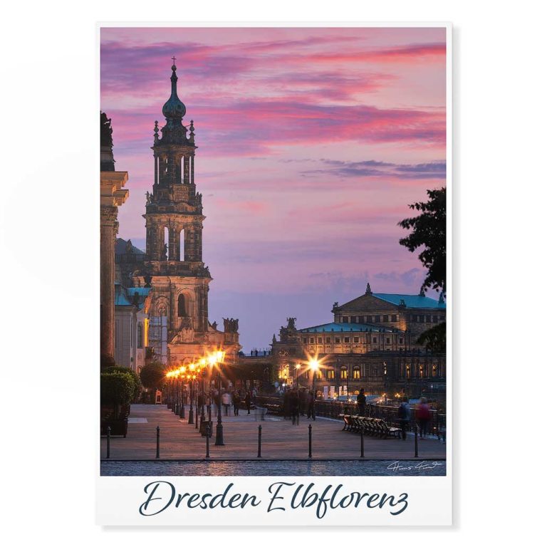 Dresden Postkarte lui072 Hans Fineart