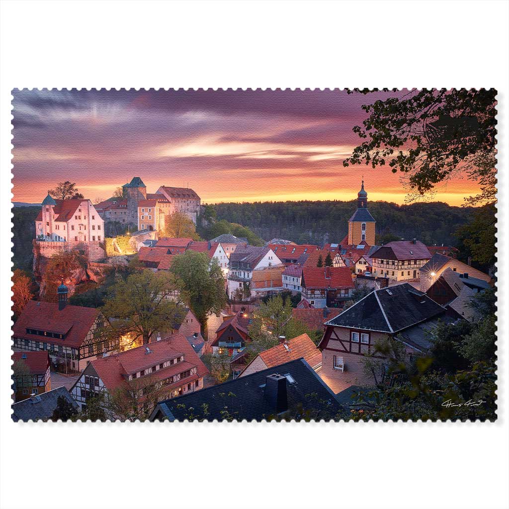 Hans Fineart Sächsische Schweiz Postkarte nss006