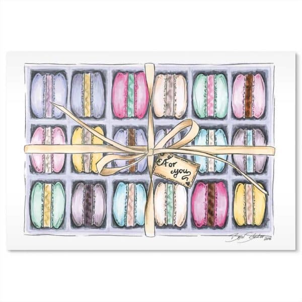 Kunst Postkarte bs-025 BS Illustration Berit Schulze