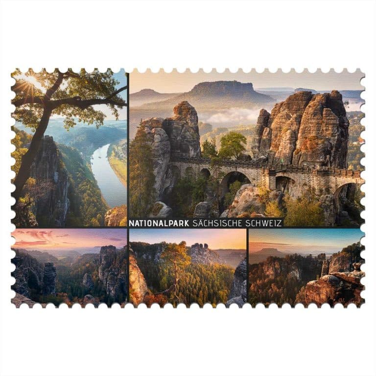 Sächsische Schweiz Magnet pp001 Hans Fineart