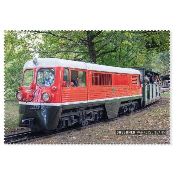 Dresdner Parkeisenbahn Postkarte dp005 Hans Fineart