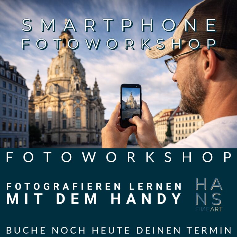 Smartphone Fotoworkshop in Dresden – Fotografieren mit dem Handy in der Altstadt